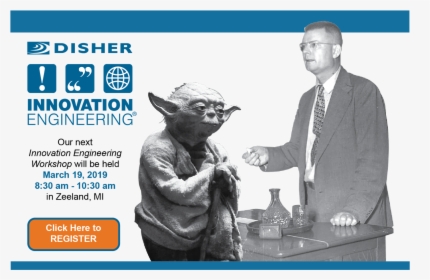 Innovation Engineering - Yoda, HD Png Download, Free Download