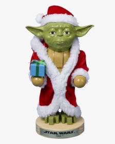 Star Wars Santa Yoda Nutcracker - Yoda Nussknacker, HD Png Download, Free Download
