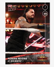 Wwe Topps Now® Card - Wwe Topps Card, HD Png Download, Free Download