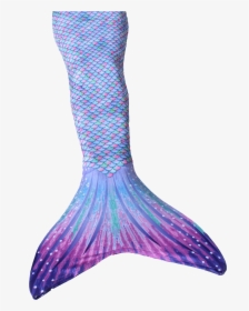 Mermaid Tail Png Image - Purple And Blue Mermaid Tail, Transparent Png, Free Download