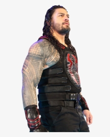 Roman Reigns Lineart - Roman Reigns Red Attire, HD Png Download, Free Download