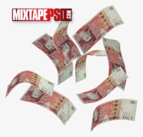Falling Money Png British, Transparent Png, Free Download