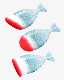Outfit 3pcs Shimmering Mermaid Tail Makeup Brushes - Whale, HD Png Download, Free Download