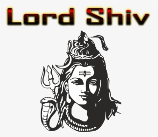 Lord Shiv Png Free Background - Shiva Lord Hd Face, Transparent Png, Free Download