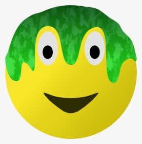 This Free Icons Png Design Of Slimed Smiley - Emoji Slime Png, Transparent Png, Free Download
