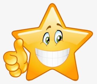 Star Smiley Face Png, Transparent Png, Free Download
