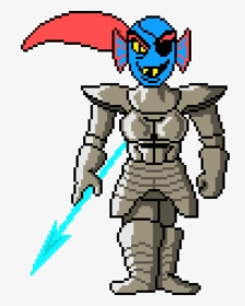 Undertale Undyne - Undertale Undyne Colored Sprite, HD Png Download, Free Download