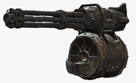 Minigun - Would Fallout Power Armor Be Viable In Real Life, HD Png Download, Free Download