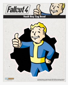 Vault Boy Png - Fallout Decal, Transparent Png, Free Download