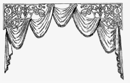 Curtain Border Clip Art, HD Png Download, Free Download