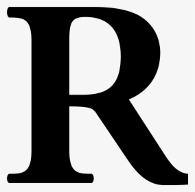 R Letter Png Free Image - Letter R Times New Roman, Transparent Png, Free Download
