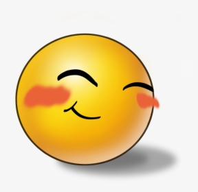 Blushing Emoji Png Photos - Flushed Face Blush Emoji, Transparent Png, Free Download