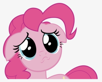 Pinkie Sad Face Vector By Br David - Pinkie Pie Cute Face, HD Png Download, Free Download