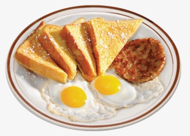 Griddle Combo - French Toast With Egg Png, Transparent Png, Free Download