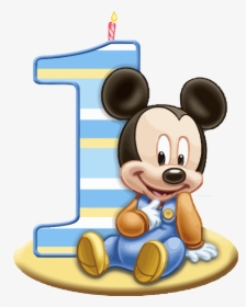 Mickey 1 Png - Mickey Mouse Birthday Png, Transparent Png, Free Download