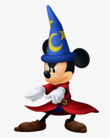 Sorcerer Mickey Png Picture - Disney Kingdom Hearts Mickey Mouse, Transparent Png, Free Download