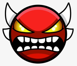 #mq #devil #angry #emojis #emoji - Geometry Dash Insane Demon, HD Png Download, Free Download