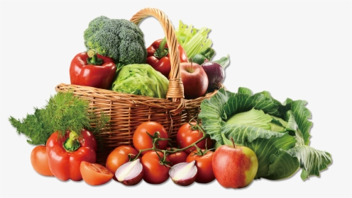 Organic Food Vegetarian Cuisine Vegetable Raw Foodism - Fruit And Vegetable Transparent, HD Png Download, Free Download
