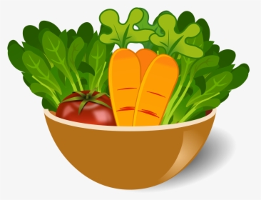 Vegetable Bowl Clip Arts - Vegetable Clipart Png, Transparent Png, Free Download