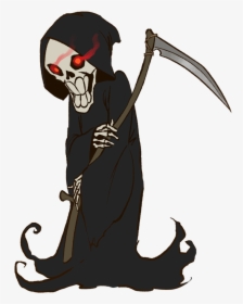 Free To Use &amp, Public Domain Grim Reaper Clip Art - Halloween Grim Reaper Cartoon, HD Png Download, Free Download