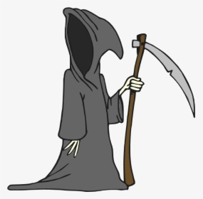Grim Reaper Cartoon Drawing Clipart , Png Download - Death Grim Reaper Cartoon, Transparent Png, Free Download
