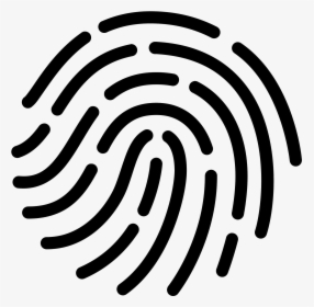 Fingerprint Icon Png White, Transparent Png, Free Download