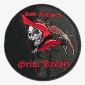 Image Of Round Patch - Grim Reaper Round Logo, HD Png Download, Free Download