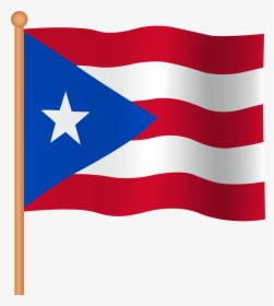 Puerto Rico, Flag, National, Caribbean, Symbol - Puerto Rico Flag Logo, HD Png Download, Free Download