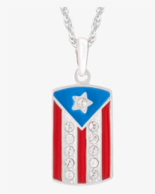Puerto Rico Flag Pendant"  Class= - Pendant, HD Png Download, Free Download