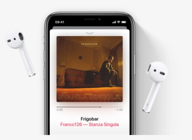 Transparent Airpods Png - Apple Music With Airpods, Png Download, Free Download