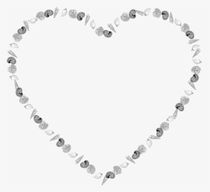 Seashell Clipart Heart - Necklace, HD Png Download, Free Download