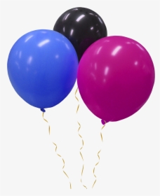 Globos De Colores Png - 3 Balloons Clipart, Transparent Png, Free Download