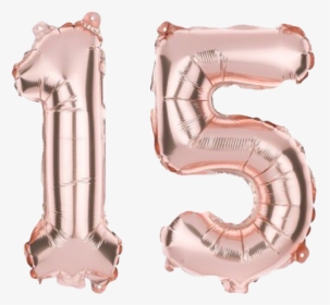 #png #globos #15 #numero #sticker #fiesta #party #happybirthday - Balloon, Transparent Png, Free Download