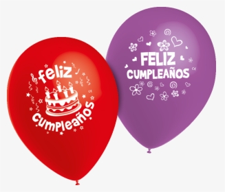Globos Impresos Feliz Cumpleaños, HD Png Download, Free Download