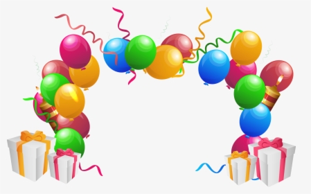 Globos Colores Png - Happy Birthday Balloon Png, Transparent Png, Free Download