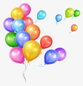 Balloon Party Birthday - Party Balloons Transparent Background, HD Png Download, Free Download