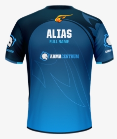 Fuego Pro Jersey - Esports Blue Jersey, HD Png Download, Free Download