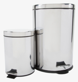 Stainless Steel Step On Trash Cans"  Title="stainless - Cylinder, HD Png Download, Free Download