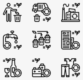 Recycling - Curriculum Vitae Icons Png, Transparent Png, Free Download