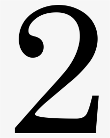 Number 2 With No Background, HD Png Download, Free Download