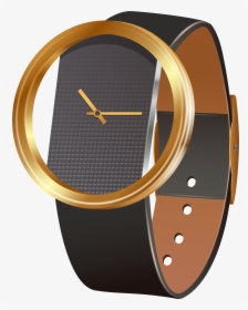 Wrist Watch Black Png Clip Art - Wrist Watch Clip Art, Transparent Png, Free Download