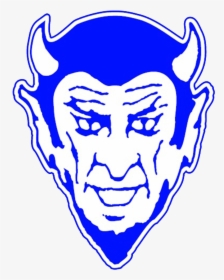 Blue Devil Logo Clip Art - Columbus High School Blue Devils, HD Png Download, Free Download