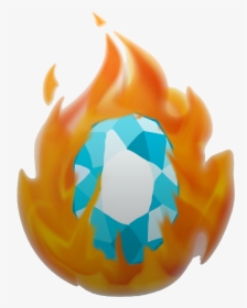 Fire Icon Png , Png Download - Brawlhalla Fire Diamond, Transparent Png, Free Download