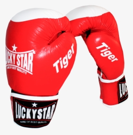 Boxing Gloves Leather “tiger” Red, HD Png Download, Free Download