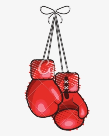 Boxing-glove - Hanging Boxing Gloves Png, Transparent Png, Free Download