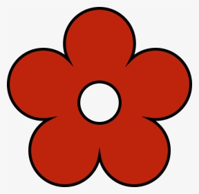 Red Flower Png Clipart - Transparent Red Flower Clipart, Png Download, Free Download