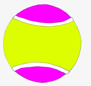 Transparent Tennis Ball Clipart - Circle, HD Png Download, Free Download