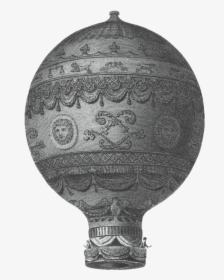 First Hot Air Balloon Png, Transparent Png, Free Download