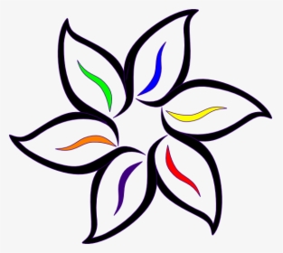 Multi-color Flower Svg Clip Arts - Flower Mothers Day Drawings, HD Png Download, Free Download
