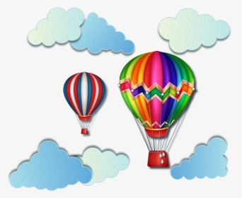 Hot Air Balloon Toy Balloon - 熱 氣球 素材 免費, HD Png Download, Free Download